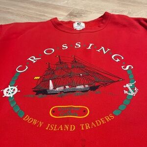 Canadian crossings vintage sweat shirt